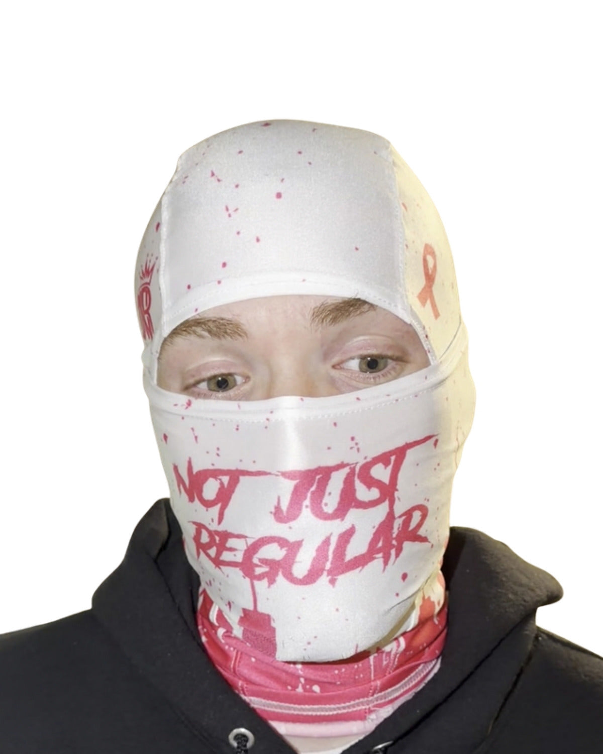 NJR Shiesty, pink & white, worn