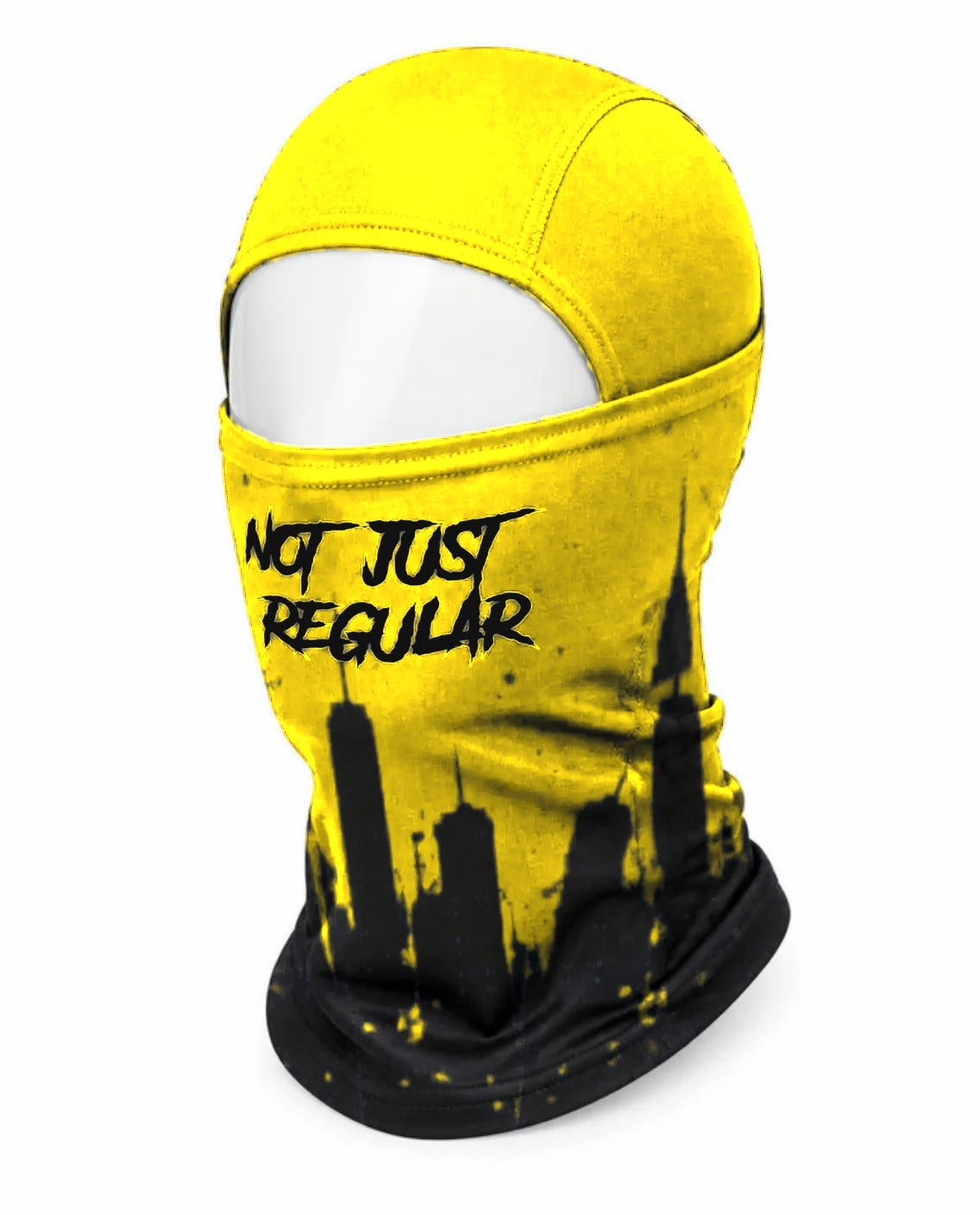 NJR Shiesty, yellow, on mannequin